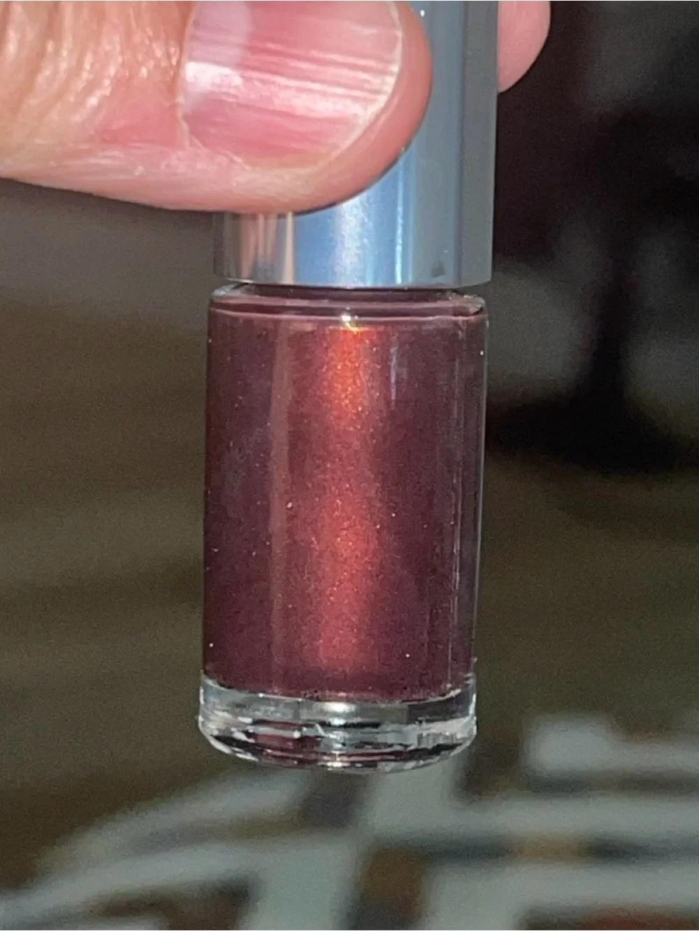 New Clinique Sample Burgundy Nail Polish